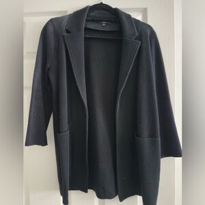 J.Crew Sophie Sweater Blazer (Black, Size XS)